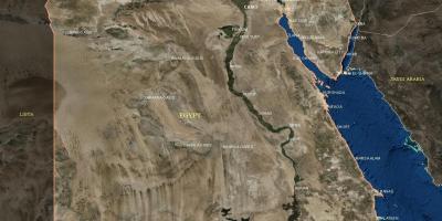 Kort over kairo satellit